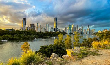 Kanguru Burnu, Queensland, Avustralya 'dan Brisbane.