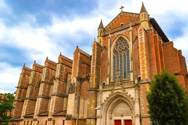 stock image Saint Etienne cathedral in Toulouse, France