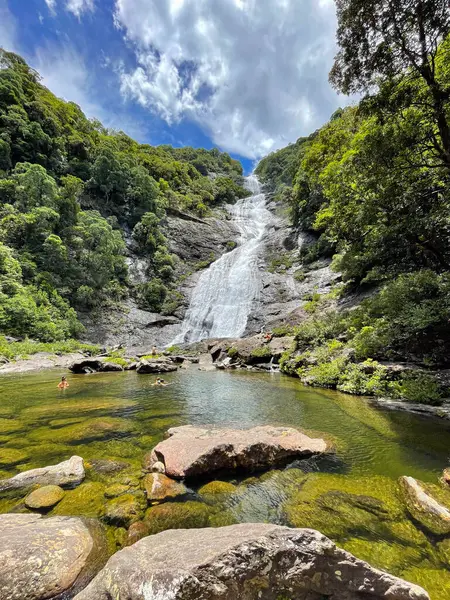 stock image Tao waterfall in New-Caledonia