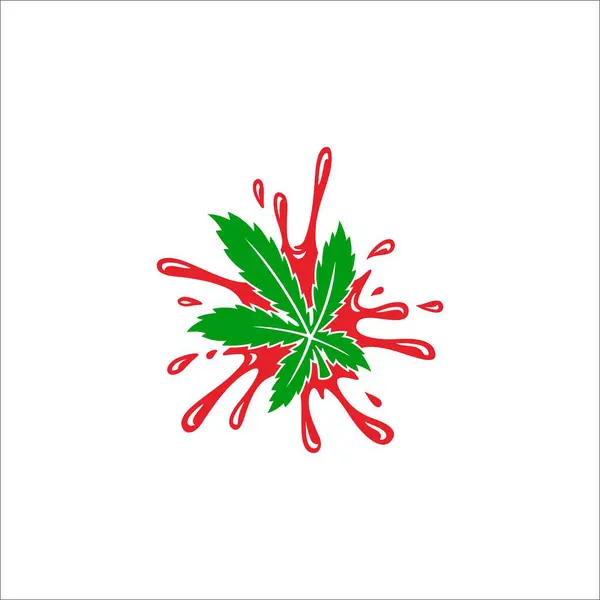 Su sıçramalarıyla süslenmiş yeşil manyok yaprakları. Bu grafik tasarımı olarak kullanılabilir. 