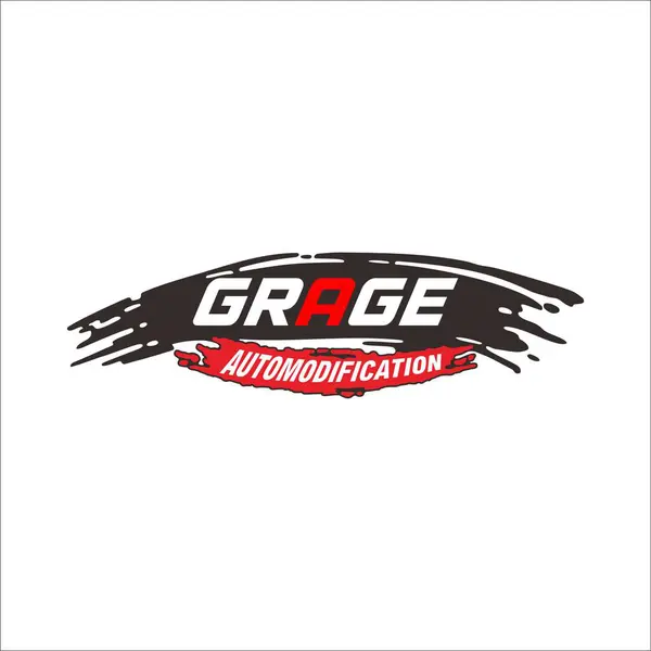 Beyaz arkaplanlı otomatik modifikasyon logosu. Grafik tasarımı olarak kullanılabilir