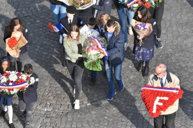 Paris, Fransa - Mayıs 0, 2, 2, 0 18 - Madam de France 'ın önündeki insanlar