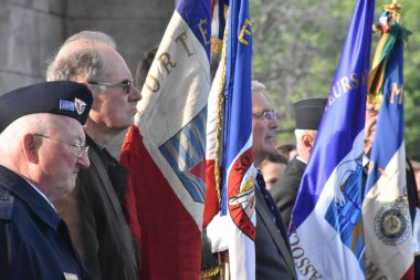 Washington, DC, ABD - 20 Mayıs 210, 216: Washington D.C. 'de Gaziler Günü geçit töreni. Anma Günü