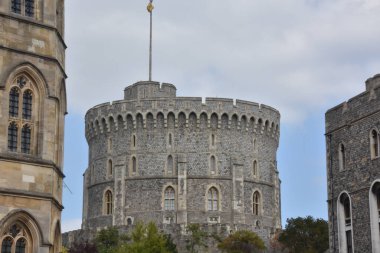 Londra, İngiltere 'deki şato kulesi.