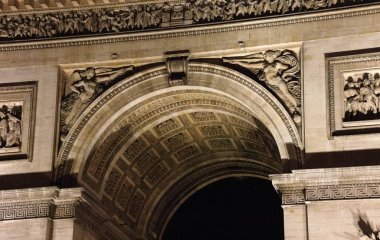 Paris, Fransa 'da Arc de Triomphe