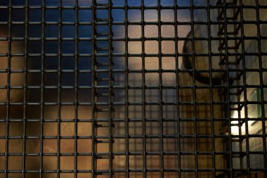 eski metal ızgara dokusu