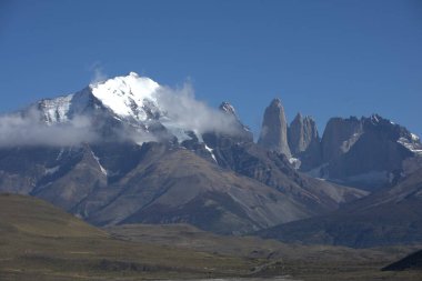 beautiful landscape with mountains, nature, travel