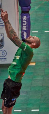 Buenos Aires Arjantin: 02 / 07 / 2022: Buenos Aires şehir kulübünde düzenlenen Metropolitan voleybol turnuvası