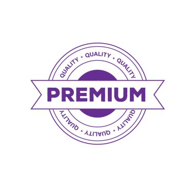 Beyaz Arkaplan Vektör Etiketinde Kaliteli Pembe Rozet