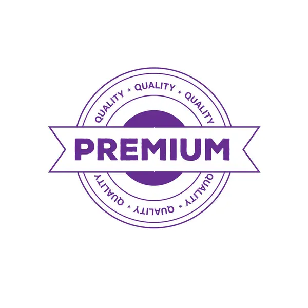 Beyaz Arkaplan Vektör Etiketinde Kaliteli Pembe Rozet