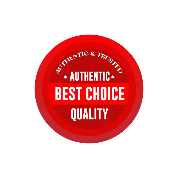 Otantik ve Güvenilir En İyi Seçim Kalite Pul Vektörü Tasarımı