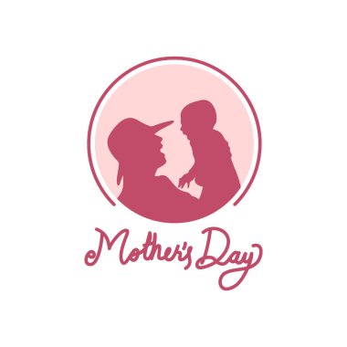 Anneler Günü Sancağı, Vektör Şablonu, Poster