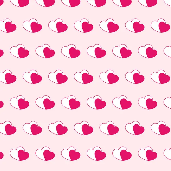 stock vector Heart Seamless Pattern, Valentine's Day, Texture, Repeated, Vector template