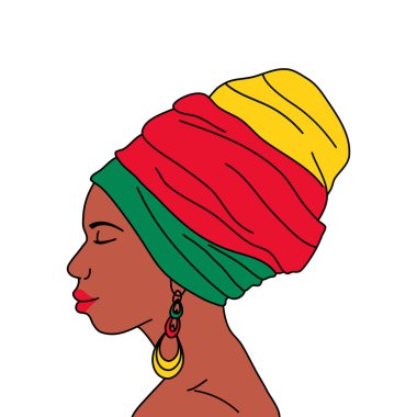 Sarıklı Afrikalı Kadın, Haziran, Siyahi Tarihi Ayı