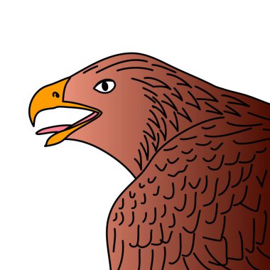 Kartal Çizimi, El Çizimi, Kuş 