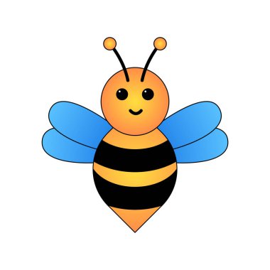 Bal arısı Clipart, Şirin surat, Kawaii