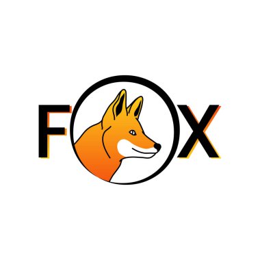 Fox Logo Tasarım Şablonu, Hayvan logosu