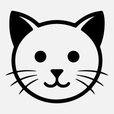 Komik büyük gözleri ve kalp tasarımı olan sevimli çizgi film karakteri çizimi.