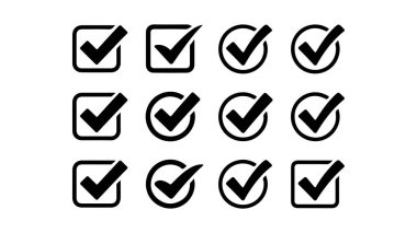 Çoklu seçenekleri olan çok yönlü işaretleme simgesi, çok yönlü işaretleme simgesinin vektör çizimi