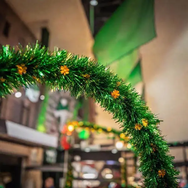 Establishing Shot Photo Patrick Day Festival Include Broad View Venue — Stock Photo, Image