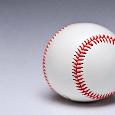 baseball ball on a white background clipart