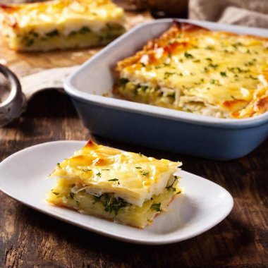 homemade french quiche with bacon and spinach clipart