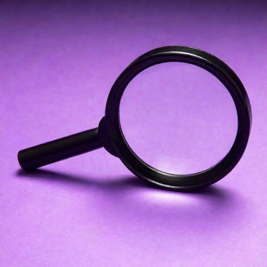 purple themed purple background lighter coloured magnifying class clipart