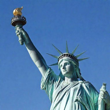 statue of liberty, new york city clipart