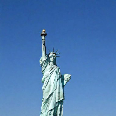 the statue of liberty clipart