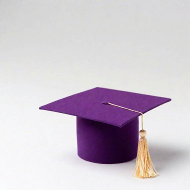 graduation cap on white background. clipart