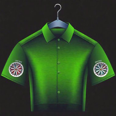 Darts polo shirt designs clipart