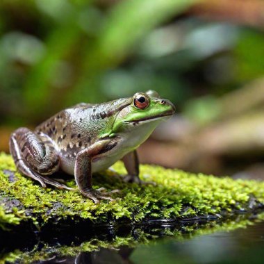 close - up portrait of a frog, amphibian amphibian frog, frog clipart