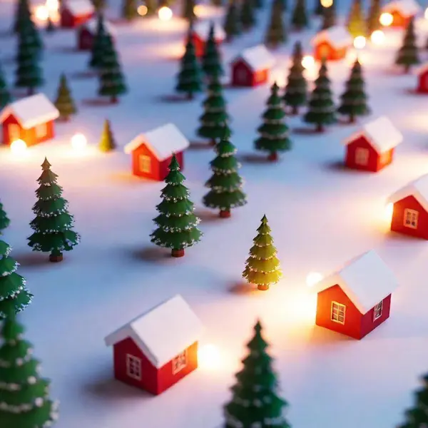Christmas Decoration Snow — Stock Photo, Image