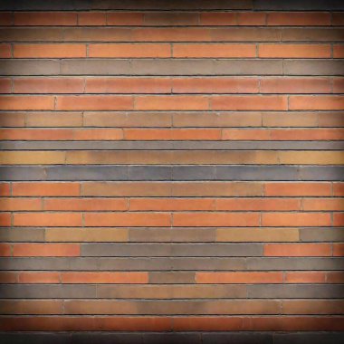 a high-resolution brick wall texture background with a geometric pattern. Arrange the bricks in a non-traditional layout with contrasting colors and textures to achieve a unique, modern design. clipart