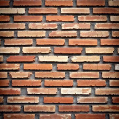 a brick wall texture background with a weather-beaten appearance. Use bricks in shades of gray and brown with cracks, discolorations, and signs of erosion to evoke an abandoned or industrial feel clipart