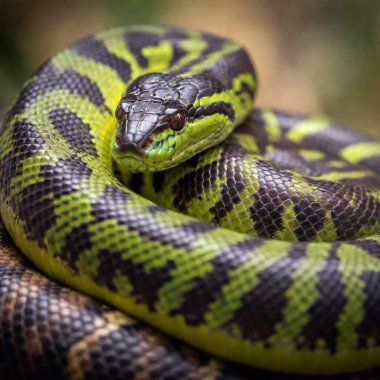 extreme macro shot of a snake coiled body, with a single scale in sharp focus, while the surrounding coils and the background gradually fade into a soft blur, emphasizing the snake's intricate form clipart