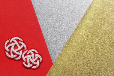 Metin için yeri olan Japon tarzı şablon.