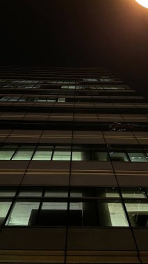 Gece Mimarisi ile Pencere, Bangkok şehrinin Gece Görüşü 