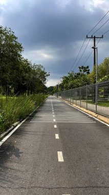 Parktaki boş yol, boşluğu kopyala