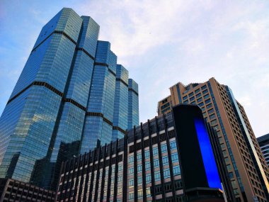 Mimarinin Düşük Açı Görünümü, Mimari Pencere, Fütürist Arkaplan...,