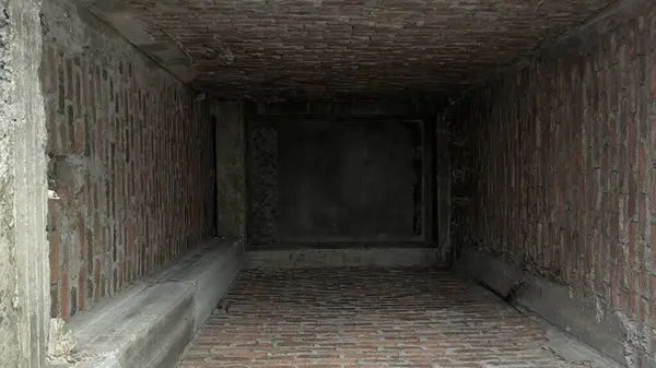 Şehirdeki eski pencere