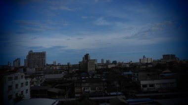 Barselona şehrinin manzarası