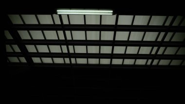 Siyah beyaz çizgili soyut arkaplan