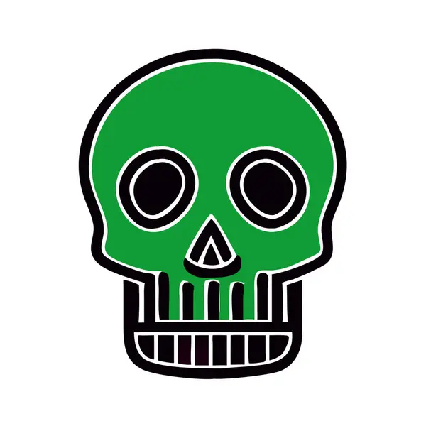 stock vector death. web icon simple illustration