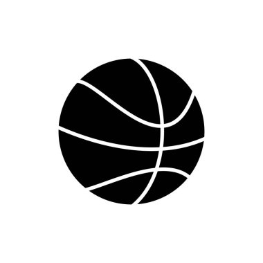Basketbol ikonu logosu tasarımı. Basketbol tabelası ve sembol