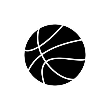 Basketbol ikonu logosu tasarımı. Basketbol tabelası ve sembol