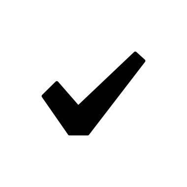 İşaret simgesi logo tasarımını kontrol et. İşaret işareti ve sembol