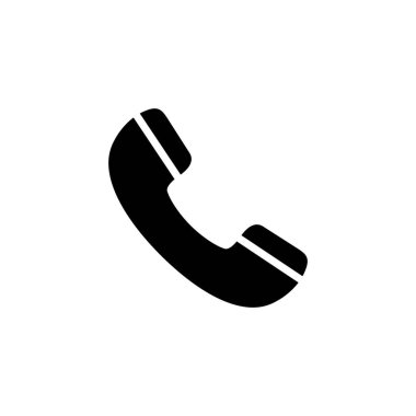 Call icon logo design. telephone sign and symbol. phone icon. contact us  clipart