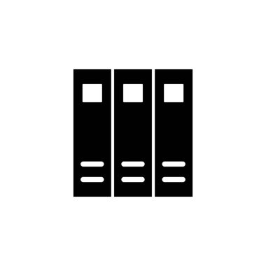 Kütüphane simgesi logosu tasarımı. eğitim işareti ve sembol