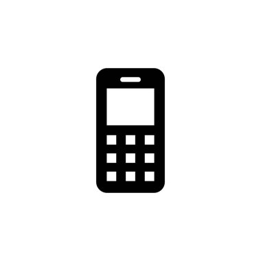 Telefon simgesi logosu tasarımı. Çağrı kodu ve sembol. telefon sembolü